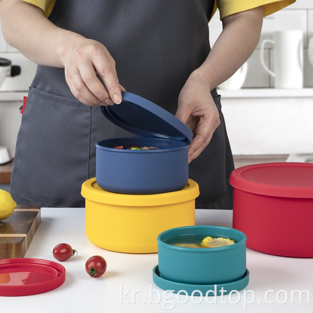 Glass Silicone Food Container